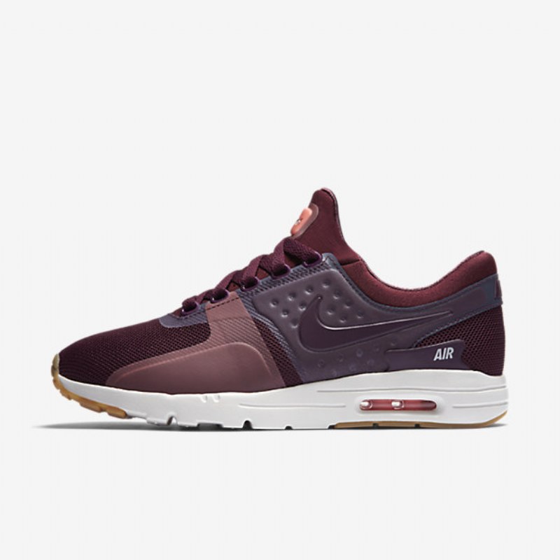 Nike Air Max Zero Shoes Bordeaux Night Atomic Rose Veil
