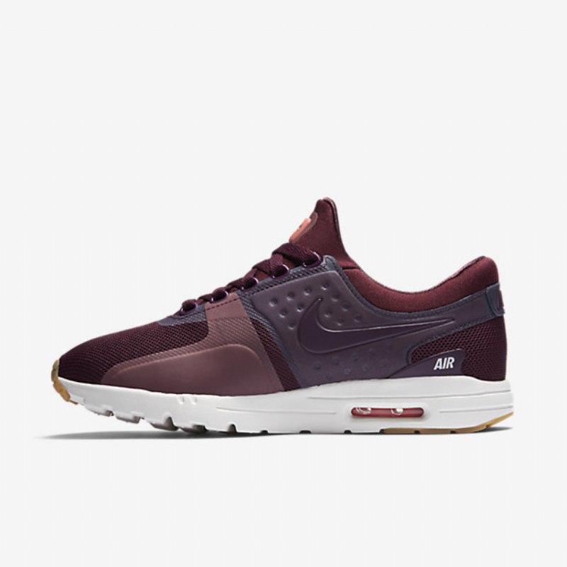 Nike Air Max Zero Shoes Bordeaux Night Atomic Rose Veil