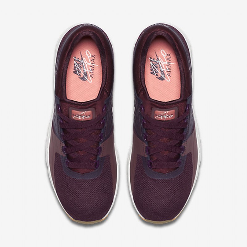 Nike Air Max Zero Shoes Bordeaux Night Atomic Rose Veil