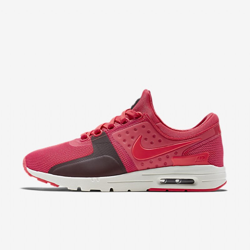 Nike Air Max Zero Shoes Ember Glow Sail Night Maroon