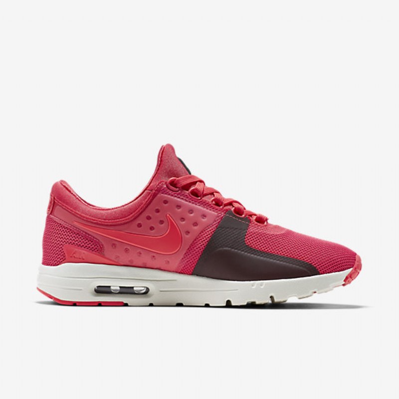 Nike Air Max Zero Shoes Ember Glow Sail Night Maroon
