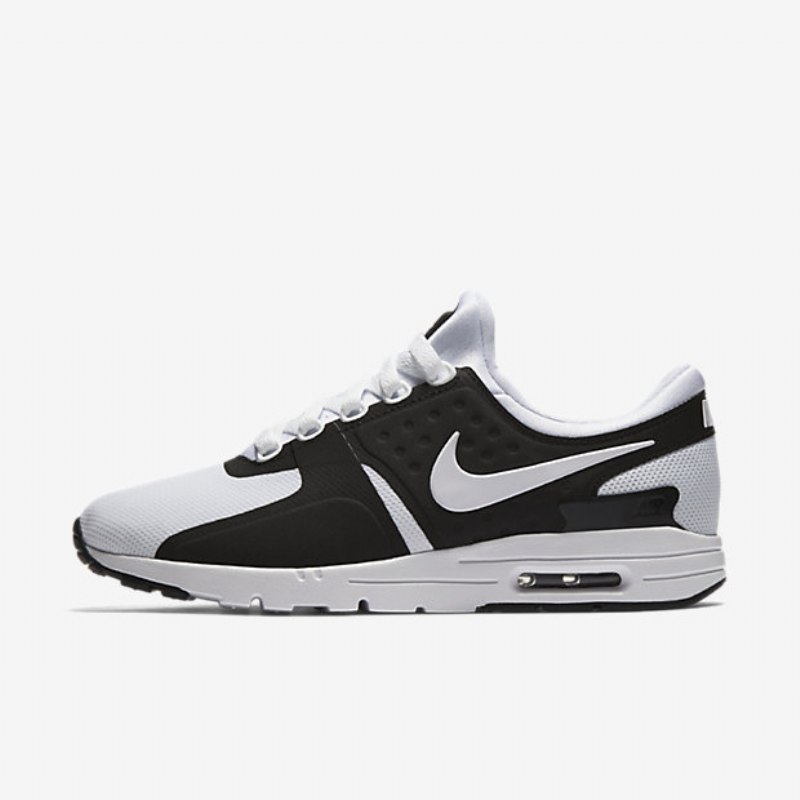 Nike Air Max Zero Shoes Mustavalkoinen