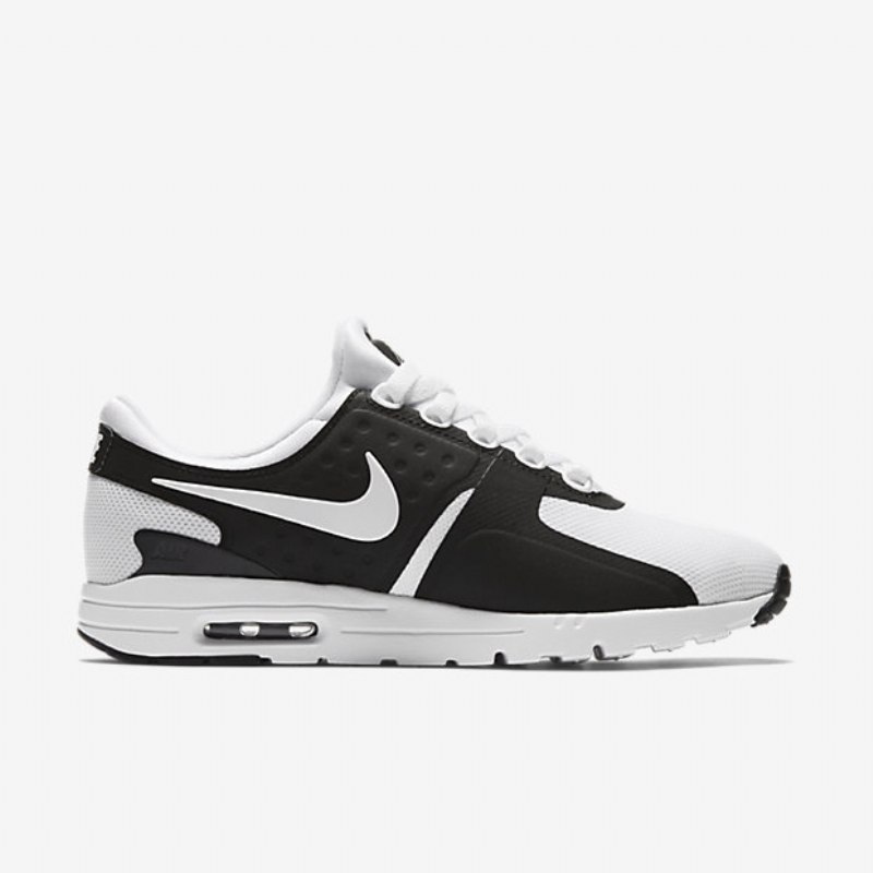 Nike Air Max Zero Shoes Mustavalkoinen