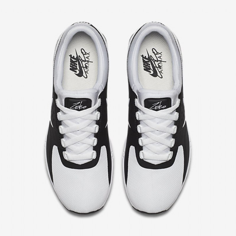 Nike Air Max Zero Shoes Mustavalkoinen