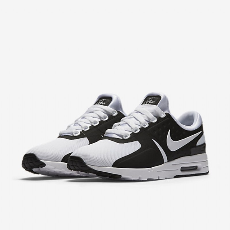 Nike Air Max Zero Shoes Mustavalkoinen