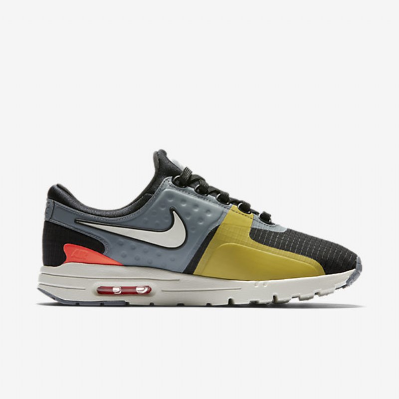 Nike Air Max Zero Si Naisten Kengät Musta Viileä Harmaa Total Crimson Light Bone