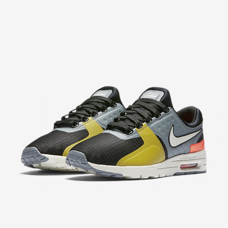 Nike Air Max Zero Si Naisten Kengät Musta Viileä Harmaa Total Crimson Light Bone