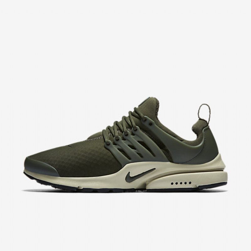 Nike Air Presto Essential Shoes Khaki Cargo Rattan Black