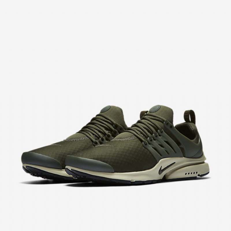 Nike Air Presto Essential Shoes Khaki Cargo Rattan Black
