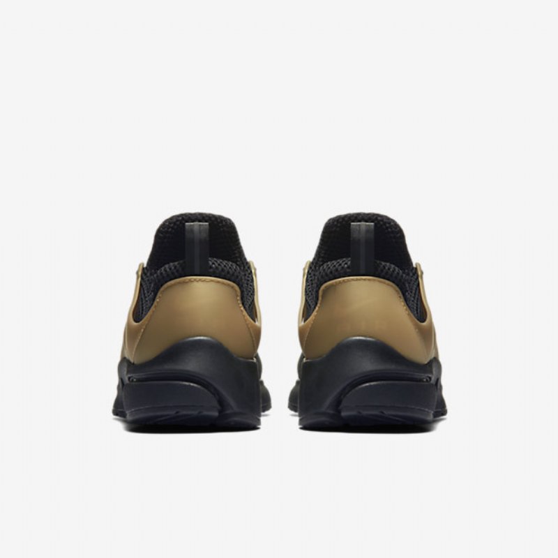 Nike Air Presto Essential Shoes Musta Metallinen Kulta Valkoinen