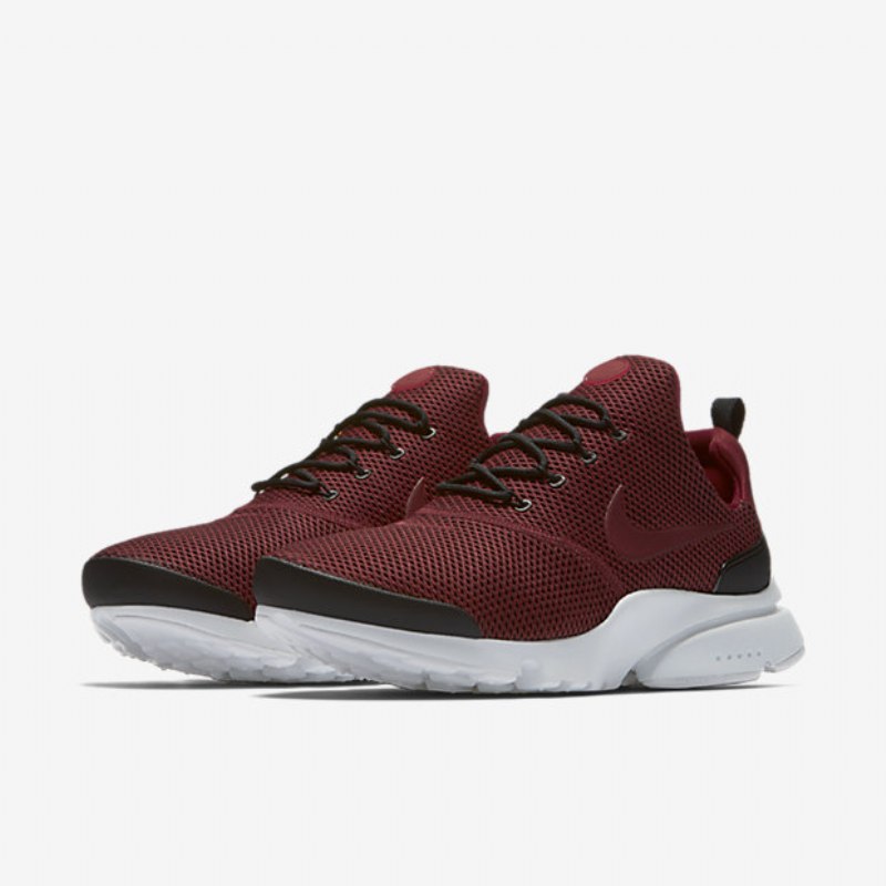 Nike Air Presto Miesten Fly Se Black Red Team Pure Platinum