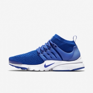 Nike Air Presto Miesten Kengät Ultra Flyknit Blue Runner White Total Crimson