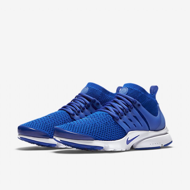 Nike Air Presto Miesten Kengät Ultra Flyknit Blue Runner White Total Crimson