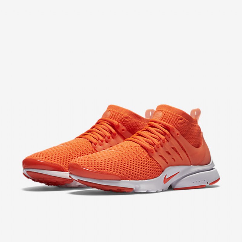 Nike Air Presto Miesten Kengät Ultra Flyknit Total Crimson White Pink Explosion
