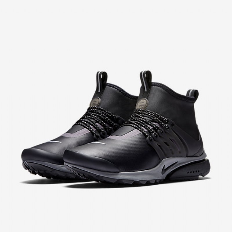 Nike Air Presto Naisten Mutility Musta Hopea Heijastava Tummanharmaa