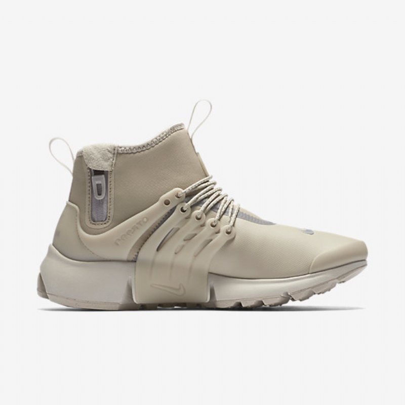 Nike Air Presto Naisten Mutility String Hopeanvärinen Heijastava Light Bone
