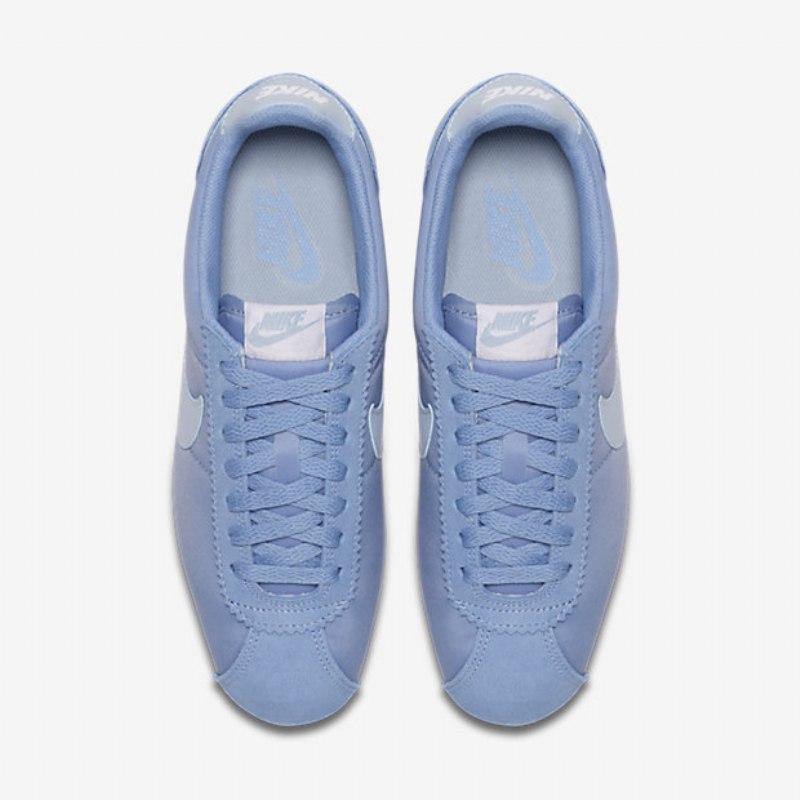 Nike Classic Cortez Nylon 15 Naisten Kengät December Sky White Blue Aseseppä