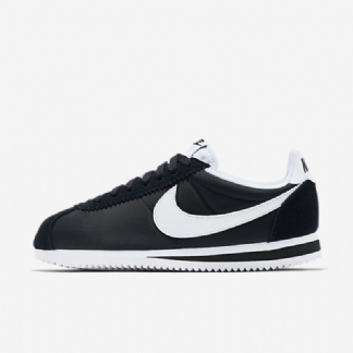 Nike Classic Cortez Nylon 15 Naisten Kengät Mustavalkoinen