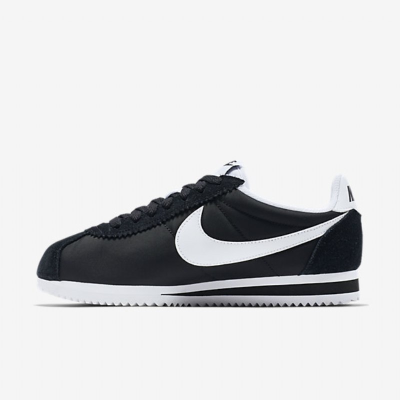 Nike Classic Cortez Nylon 15 Naisten Kengät Mustavalkoinen
