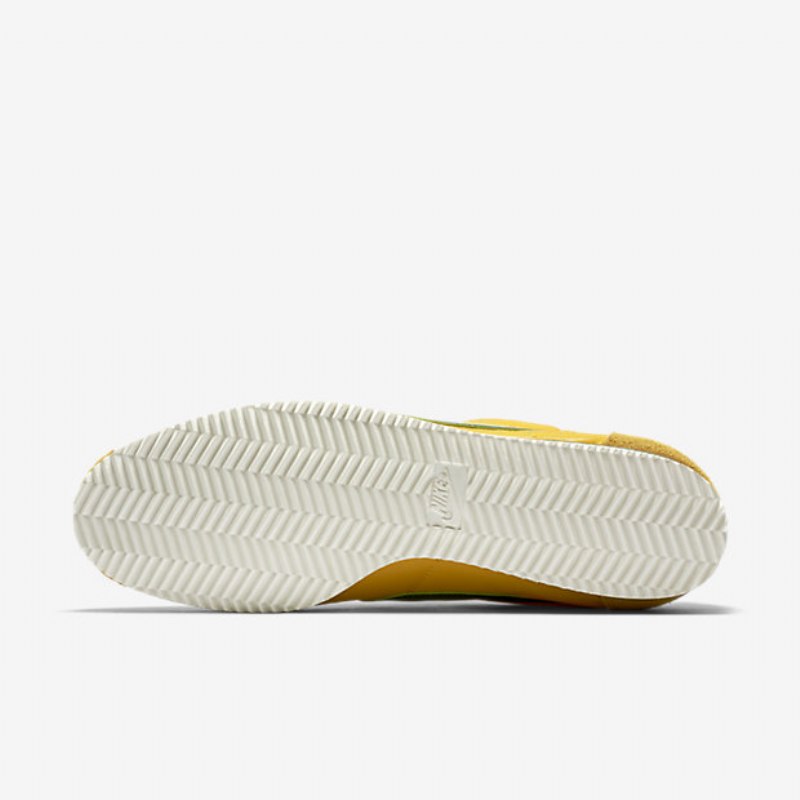 Nike Classic Cortez Nylon Premium Kengät Keltainen Ocher Sailing Green Kurkku