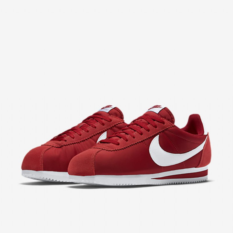 Nike Classic Cortez Nylon Unisex -kengät Gym Red White