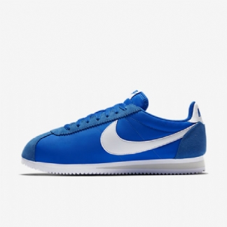Nike Classic Cortez Nylon Unisex-kengät Sininen Valokuva Vaaleanharmaa Valkoinen