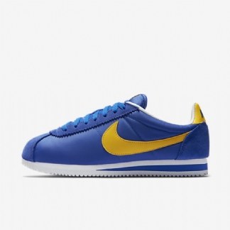 Nike Classic Cortez Nylon Unisex-kengät Varsity Royal White Maize