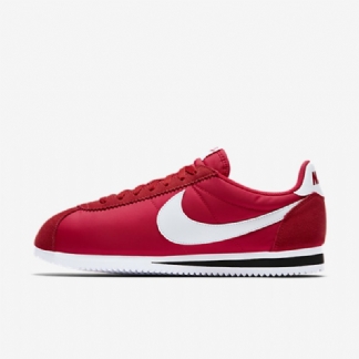 Nike Classic Cortez Nylon Unisex Shoes University Punainen Musta Valkoinen