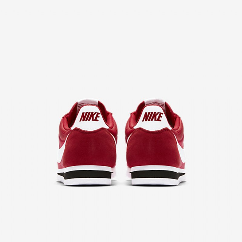 Nike Classic Cortez Nylon Unisex Shoes University Punainen Musta Valkoinen