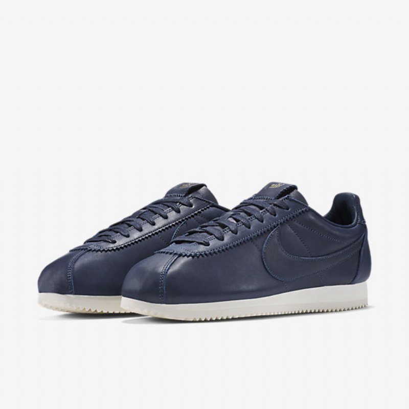 Nike Classic Cortez Premium Qs -kengät Sininen Ukkonen Purjehdus