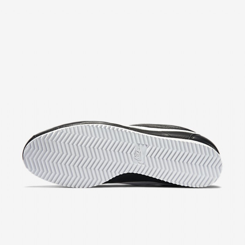 Nike Classic Cortez Premium Unisex -kengät Musta Neutraali Harmaa Valkoinen