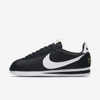Nike Classic Cortez Xlv Premium -kengät Musta Metallinen Kulta Valkoinen