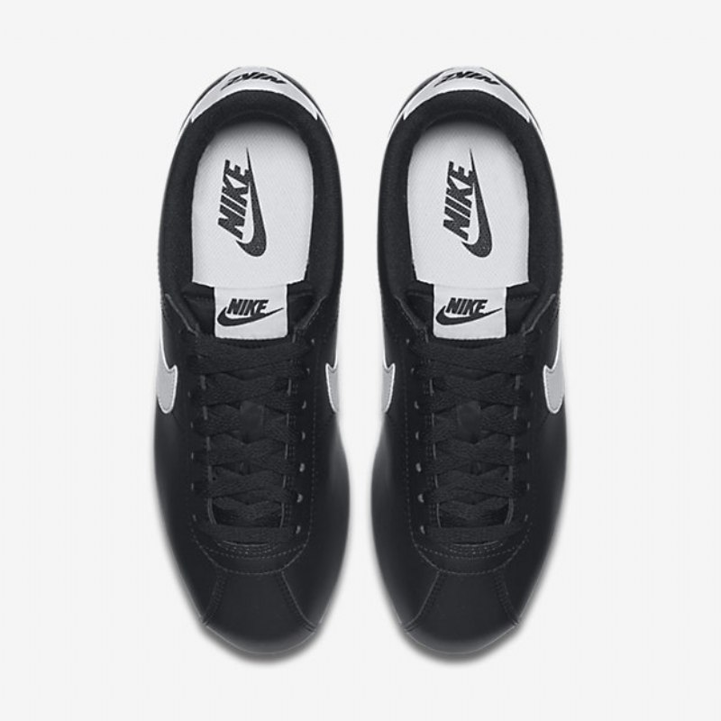 Nike Classic Cortezin Nahkakengät Mustavalkoinen