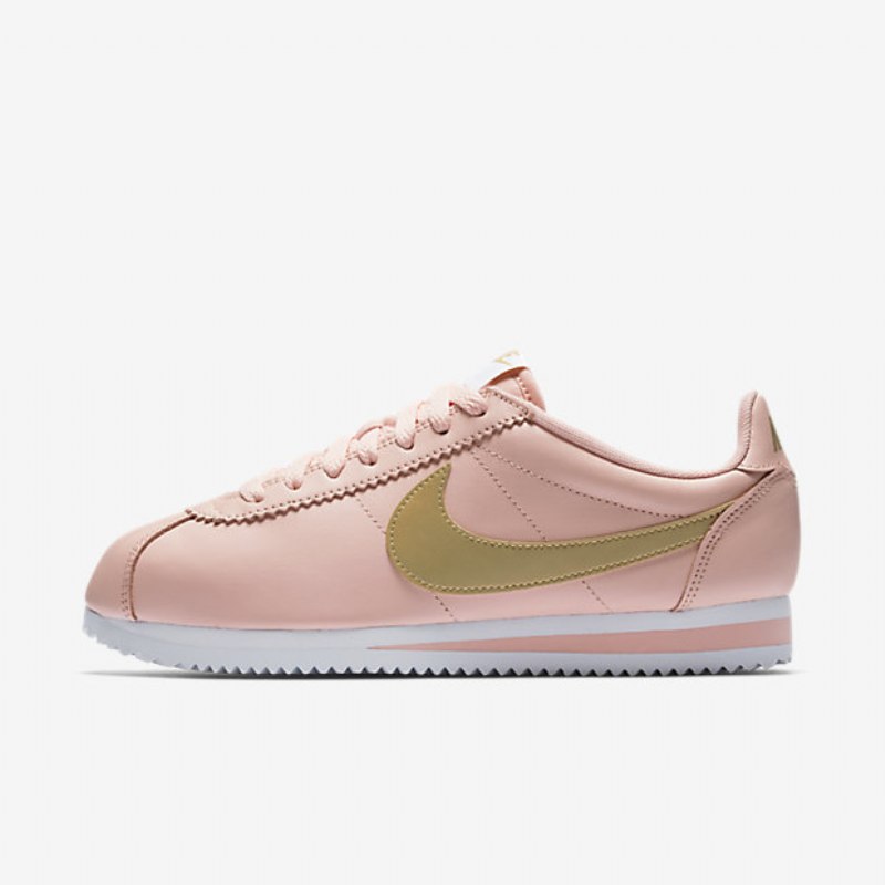 Nike Cortez Classic Naisten Arctic Orange White Metallic Gold
