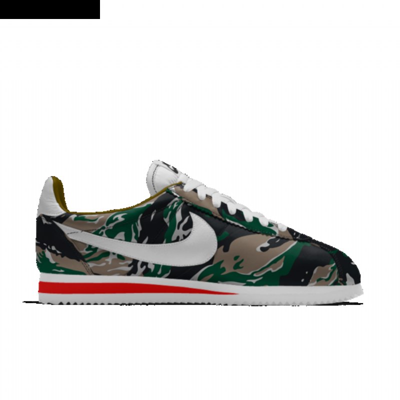 Nike Cortez Kengät Naamiointi Tiger White Bright Crimson