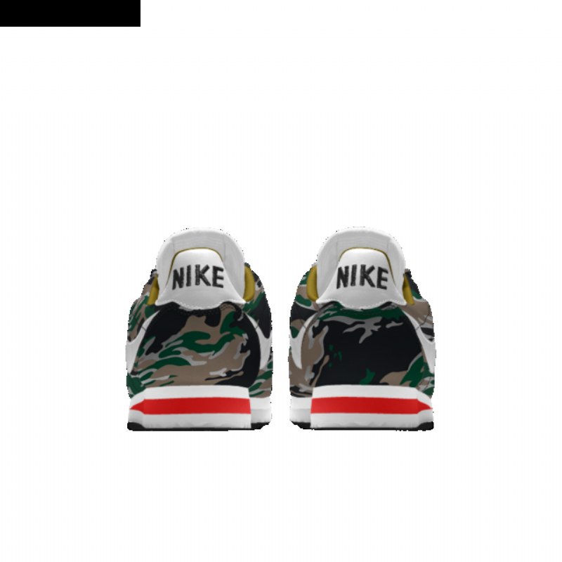 Nike Cortez Kengät Naamiointi Tiger White Bright Crimson