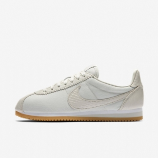 Nike Cortez Se Naisten Light Bone White Keltainen Purukumi