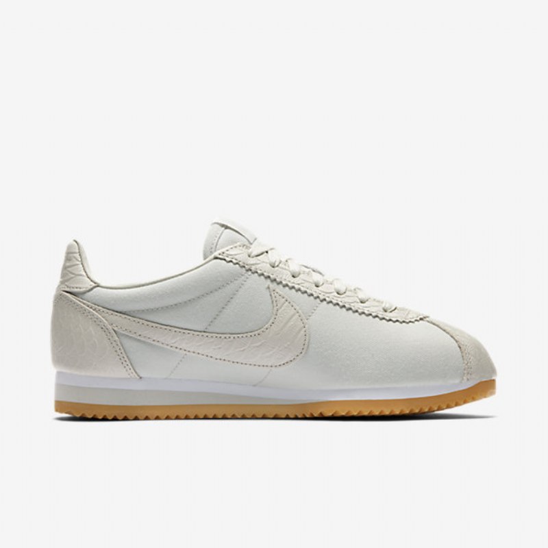 Nike Cortez Se Naisten Light Bone White Keltainen Purukumi