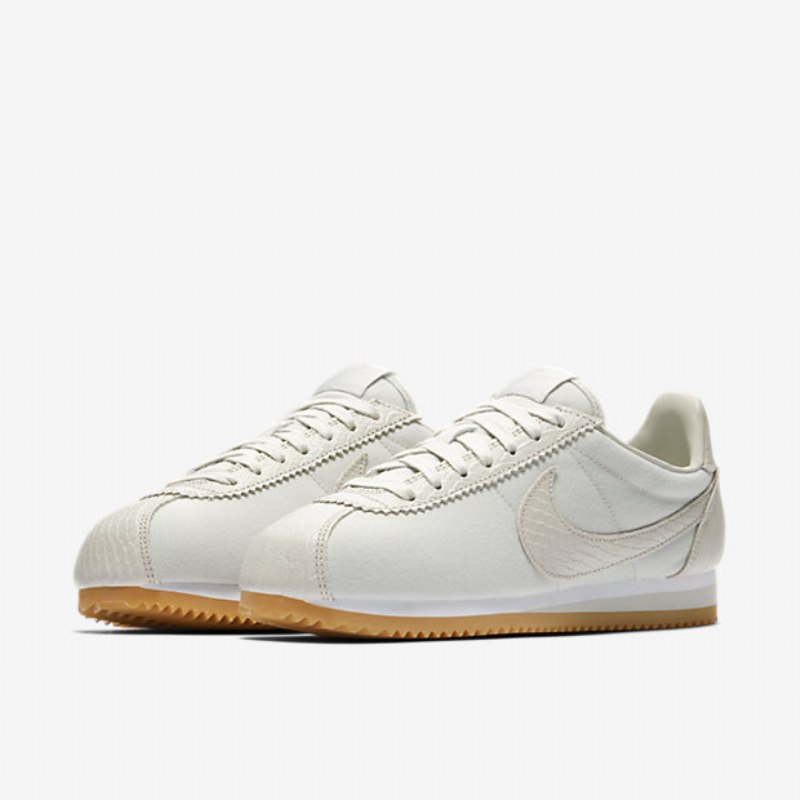 Nike Cortez Se Naisten Light Bone White Keltainen Purukumi