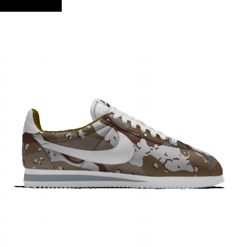 Nike Cortez Shoes Desert Camo White Cool Grey