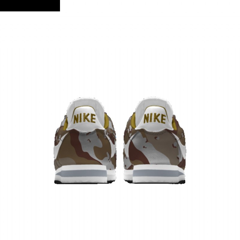 Nike Cortez Shoes Desert Camo White Cool Grey