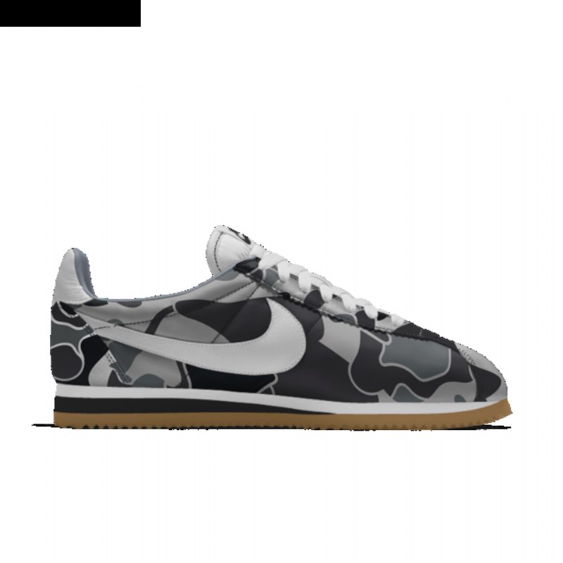 Nike Cortez Shoes Tone Duck Camo White Black