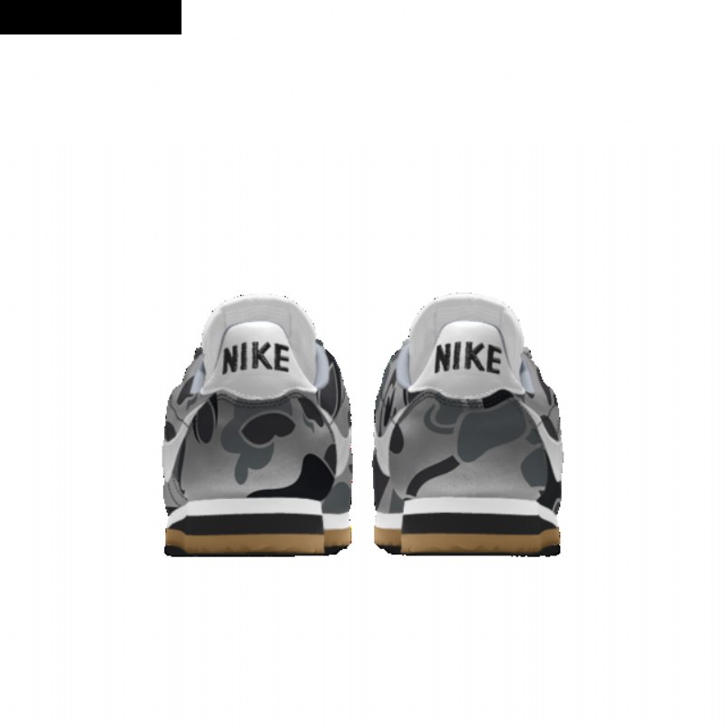 Nike Cortez Shoes Tone Duck Camo White Black