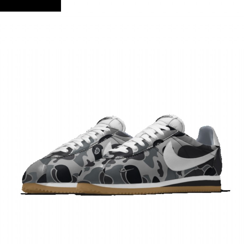 Nike Cortez Shoes Tone Duck Camo White Black