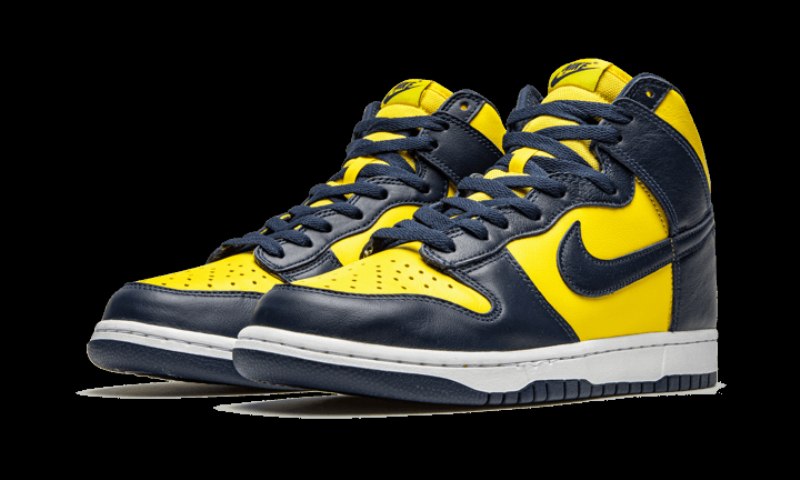 Nike Dunk High Maissi & Blue (michigan)