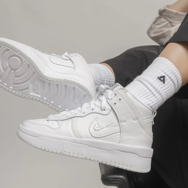 Nike Dunk High Rebel White