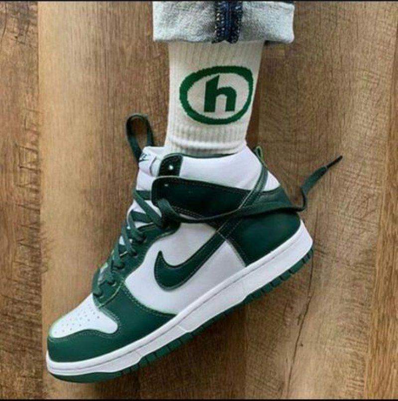 Nike Dunk High Spartan Green