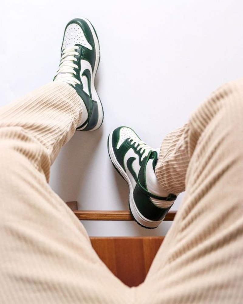 Nike Dunk High Spartan Green