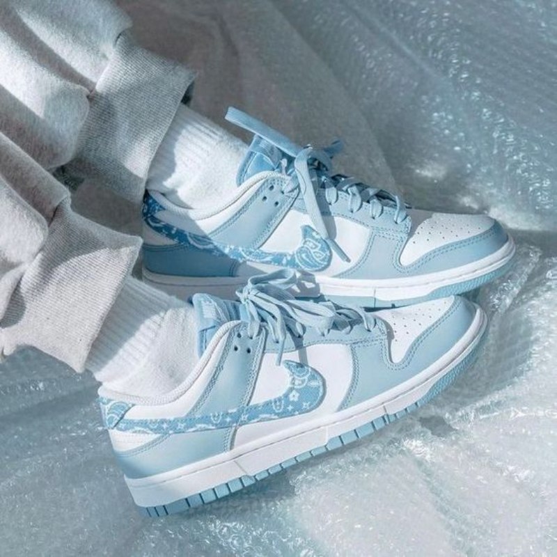 Nike Dunk Low Blue Paisley