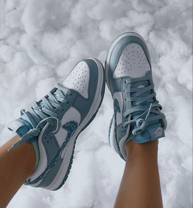 Nike Dunk Low Blue Paisley